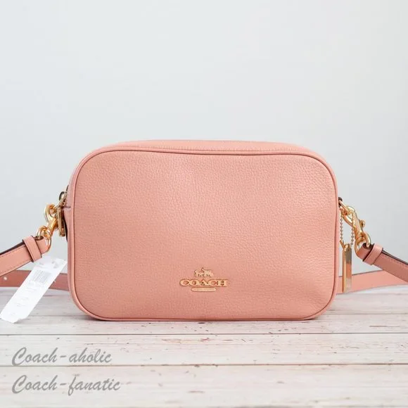 NWT Coach 39856 Jes Leather Crossbody in Shell Pink - Picture 6 of 11